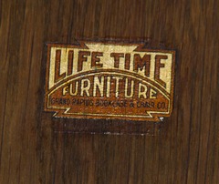 Lifetime signature decal, circa 1911.